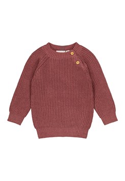 The New Heather Glitter pullover - Rose Brown